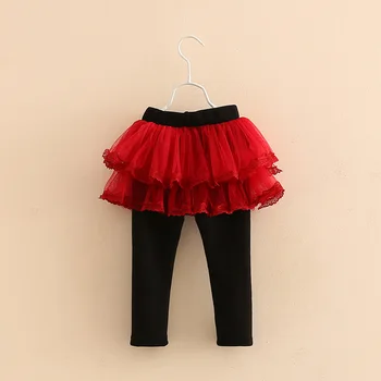 Kız Kış Etek Tozluk 2t Klasik Dantel Kız Bebek Pantolon Etek-8T Kız Bebek Giyim İlkbahar Sonbahar Yüksek Quanity Dantel