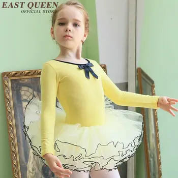 Kız çocuk için jimnastik jimnastik leotard elbise çocuklar kız DD236 C için elbiseler Bale leotard