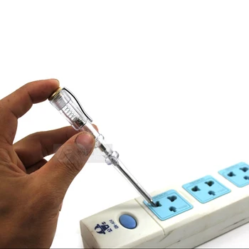LAOA ev Test Gerilimi Kalem çok Fonksiyonlu Tornavida Bakır Kafa Kullanarak Elektrik Kontrol etmek için uzun