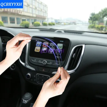 LCD Infiniti Q x 50 60 70 80 Q70 Kontrol İçin araba Şekillendirme 8 İnç GPS Navigasyon Çelik Ekran Koruyucu Film Ekran Araba Sticker