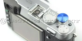 Leica, Contax için L boy Yumuşak açma Düğmesi Mavi 100 Fujifilm