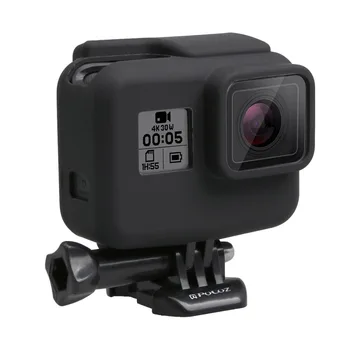 Lens Kapağı ile fotoğraf ve video için PULUZ HERO5 Konut Kapak Silikon Koruyucu Kılıf