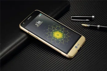 LG G5 durumlar için lüks marka ultra ince Yeni kılavuz arka kapak kılıf ve g5 SE orijinal aksesuarlar kapakları