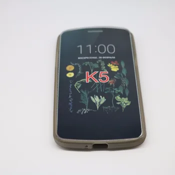 LG K5 X220 PDA Telefon Çanta Kılıf İçin koruyucu Silikon Yumuşak Kılıf Koruyucu Lastik 7 Renk Kapak Mat Akıllı telefon