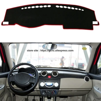 Lifan 520 doulbe katman Araba Pano Kapağı İçin StplrgeCP Işık Pad Enstrüman Platform Dash Board Kapak Sticker Önlemek