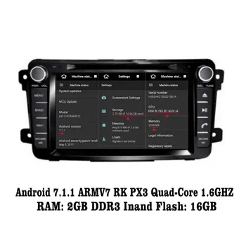 Liislee Mazda K 7.1 2G RAM Android-9 2007~Araba Radyo Ses Video Multimedya DVD Player WİFİ DVR GPS Navigasyon