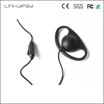 Linhuipad Ucuz toptan fiyat 3.5 mm stereo Kulak Kancası Tur Rehberi Sistemi Monitör Sistemi Alıcısı 100 ADET İçin Kulaklık Kulaklık