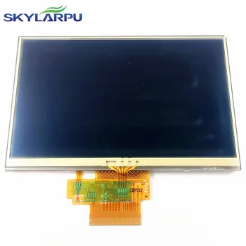 LMS500HF06 LMS500HF06 UYGULANMASI için skylarpu 5 inç LCD Ekran.3 GPS ekran paneli ekran tablası yedek Dokunmatik + ekran