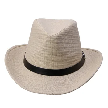 LNPBD Kimisohand Yeni Sıcak Moda 6 Renk Yaz Erkek Şapka Kovboy Şapkası Erkek Moda Sıcak Satış Saman