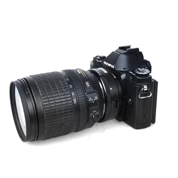 M4/3 Kamera için Nikon F AF-S G Lens için Commlite Lens Mount Adaptörü w/ Diyafram Kadranı D GH4 GH5 GF6 GX1 GX7 EM5 TEORİ E-PL5 OM-MFT