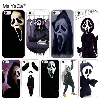 MaiYaCa Ghostface iPhone 8 7 6 6 Benzersiz Tasarım Yüksek Kaliteli telefon kılıfı Çığlık Artı X 10 5 5S 5C 4 4S Bu Kabuk SE