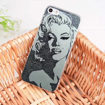 MaiYaCa Marilyn Monroe Klasik resim resimler iPhone 6 6 Plus X 10 5 5S 5C 4 4S SE Bu Kabuk cep telefonu kılıfı