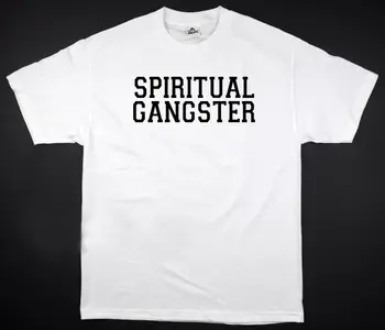 Manevi Gangster - Erkek T-Shirt Beyaz Namaste Egzersiz GymerYoga Tüm Boyutları S-2XL Yeni Erkek Yaz T Shirt Gündelik Üstleri