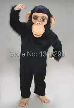 Maskot Şempanze Goril maskot kostüm süslü elbise özel fantezi kostüm cosplay tema mascotte karnaval kostüm kitleri