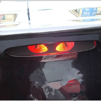 Mazda 3 Araba Yüksek Fren Işık Sticker Yüksek Mount Stop Lambası Kapağı Dekoratif Karbon Fiber Özel Tasarlanmış Araba İçin-Şekillendirme
