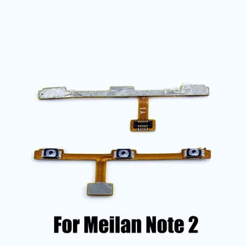Meizu MX4 MX4 Pro İçin loop tape Mx5 Pro Not 5 MX2 MX3 M2 M3 M2 NOT 3 Metal Ses Tarafında Güç Düğmesi Anahtarı Flex Kablo kapama düğmesi