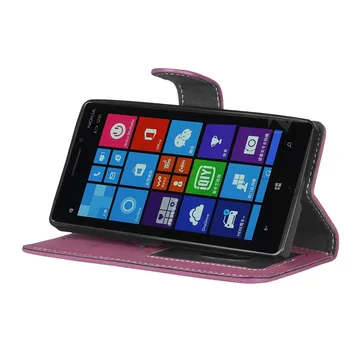 Microsoft Nokia Lumia 930 Nokia Lumia 930 için Flip Deri Çanta İçin microsoft Nokia Lumia 930 kılıfı Telefon Kılıfları Cüzdan