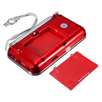 Mini Radyo FM Portatile Dijital Hoparlör USB Micro SD TF Kart Mp3 Müzik Lettore