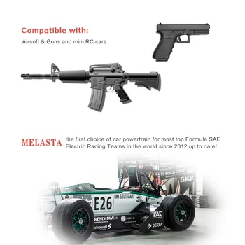 Mini Tamiya Bağlayıcı ile Melasta 2Pack 2/3A 8.4 v 1600mAh şarj edilebilir Sopa Airsoft Silahlar Pil