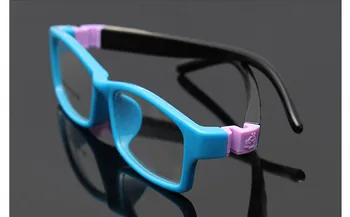 Miyop Çocuklar Optik Gözlük Çıkarılabilir Kauçuk Bacak Çocuk Çocuklar için Güvenli Vida TR Gıda Sınıfı Gözlük Gözlük Çerçeveleri