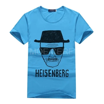 Moda Breaking Bad T Shirt Erkek Heisenberg Camisetas Hombre Çocuk Gömlek Kısa Kollu sıcak TV Serisi T-shirt VelociRaptor sürücü-R Üstleri#
