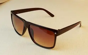 Moda vintage Kare perçin güneş %100 UV400 direnç ücretsiz kargo güneş gözlüğü zarif kadın erkek gözlük