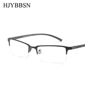 Moda Şeffaf Okuma Kadınlar Erkekler için 2.5 Gözlük Okuma Gözlüğü Gözlük Siyah Yarım çerçeve Gözlük Gözlük