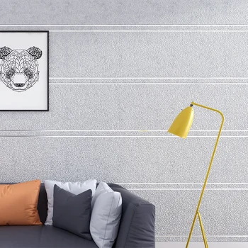 Modern Basit Süet Mermer Çizgili Duvar Rulo Pasoyu De Parede 3D Olmayan duvar Kağıdı-dokuma Masaüstü Duvar Kağıdı Oda Yatak Odası