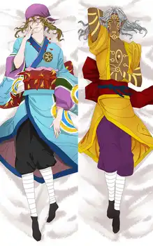 Mononoke anime karakterleri çocuk Tıp Satıcı yastık kapak Yastık kılıfı vücut serin