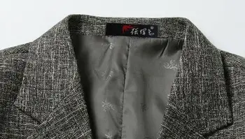 Mont Ceket Dış Giyim Ofis Blazer Erkek Moda Rahat Elbise Ve Ceket Gevşek Uzun Kollu Vintage Erkek A3635 Blazer