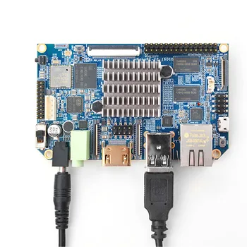NanoPC T2 A9 Dört Çekirdekli Geliştirme Kurulu S5P4418 Kartı Bilgisayar Bluetooth Ubuntu NP018 1G DDR3 AXP228 sözleşme imzalama Android Onboard