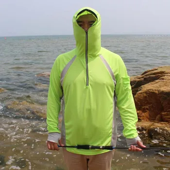 Nefes alabilen Rüzgar geçirmez Hızlı Kuru Balıkçı Kıyafetleri yeni Erkek Kadın Açık UV Koruma Ceket Genel RM074 Spor Mont Kapşonlu