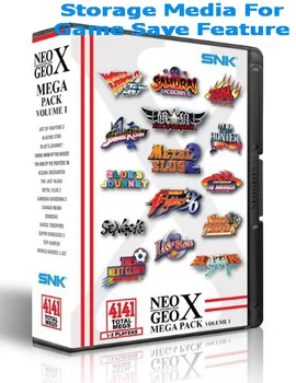 NEOGEO için 1 NEOGEO X Mega Pack Vol X ALTIN sistemi