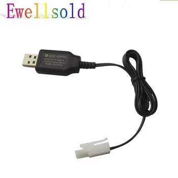 Ni Cd pil ve Ni MH pil lamba RC model parçaları için şarj ile 4.8 V/250mA USB Şarj Cihazı Büyük tamiya erkek fiş 2 ADET tedarik