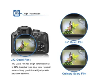 Nikon D4 için JJC LCP-D4 LCD Koruma Filmi Ekran Koruyucu 2 ADET Kamera Ekran Kapağı, D4s