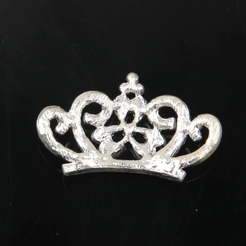 Nishine Vintage yassı sırtlı deniz Altın Gümüş Elmas Taç Düğmesi DİY Düğün Aksesuarları kafa Bandı Zanaat Malzemeleri Mücevher Elmas