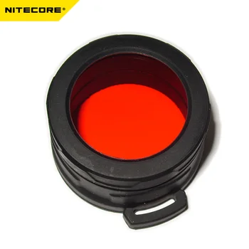 NİTECORE RGB Meşale Filtre 40mm Aksesuarları NFR40/NFG40/NFB40/NFD40 Başkanı ile el Feneri Mineral Kaplamalı Cam Lens Dağınık