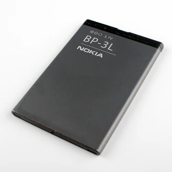 Nokia Lumia 710 510 603 303 603 610 3030 505 610C 900 15c için yeni Orijinal Nokia BP-3L telefonu pil