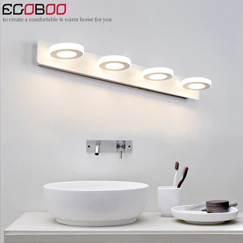 NOKİA EGOBOO Kapalı Banyo Duvar Aydınlatma Ayna Işıklar İçin Duvar Lambaları AC220V/V-Ev Deco Akrilik Ayna Led Lambalar 65cm