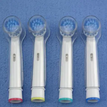 Oral B D4510/D12013/D19523/D19545/D8011 için 1021 4 adet/lot Ağız Hijyeni Elektrikli diş Fırçası Kafaları