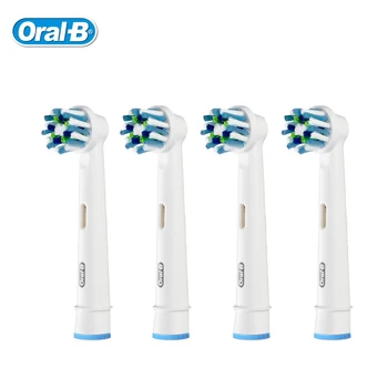 Oral B Fırçası D12 D4 D29 D19 D34 Elektrikli diş Fırçası için Diş EB50-4 Çapraz Eylem Değiştirilebilir Diş Fırçası Kafaları Kafaları