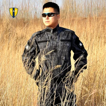 Ordu Askeri Üniforma Taktik Uygun Ekipman BDU Çöl Kamuflaj Savaş Airsoft CS Üniforma Giyim Seti Ceket Pantolon Avcılık