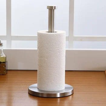 ORZ Mutfak Rulo Kağıt Tutucu Tuvalet Kağıdı Standı Paslanmaz Çelik Doku Peçete Ev Mutfak Alet Masa Dekorasyon Raf