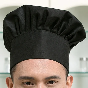 Otel Aşçı Şapkası Ekmek Baker Cap Unisex Erkek Batı Tarzı Yemek Pasta Japon Restoranı Uniforme Şef J042