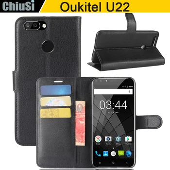 Oukitel U22 Kapak Koruyucu Telefonu İçin moda Cüzdan Kılıf Arka Kapak Kart Sahipleri İle Kabuk