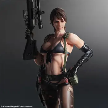 OYUN 27cm Metal Gear Sessiz Eylem Şekil Model Oyuncak SANATLAR