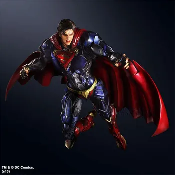 Oyun Sanat Süpermen Süper Kahraman Aksiyon Figürü Oyuncak 25cm