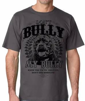 Pamuk T-shirt 2018 Yeni Varış Tee Erkek Pitbull severler T-shirt tasarımcı için Bully Pitbull avukatım gelmeyin
