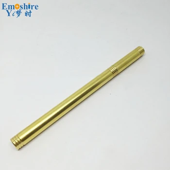Parlak P289 Yazmak için Tükenmez Kalem Yüksek Kalite Bakır Tükenmez Kalem el Yapımı Metal Jel Kalem Pirinç Altın Kırtasiye Pirinç