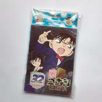 Powerangel 32pcs/Kutu Anime Dedektif Conan Etiket Kağıt Telefon Laptop Çocukları Klasik Oyuncak Kaykay Duvar Sticker Doodle Çıkartmaları